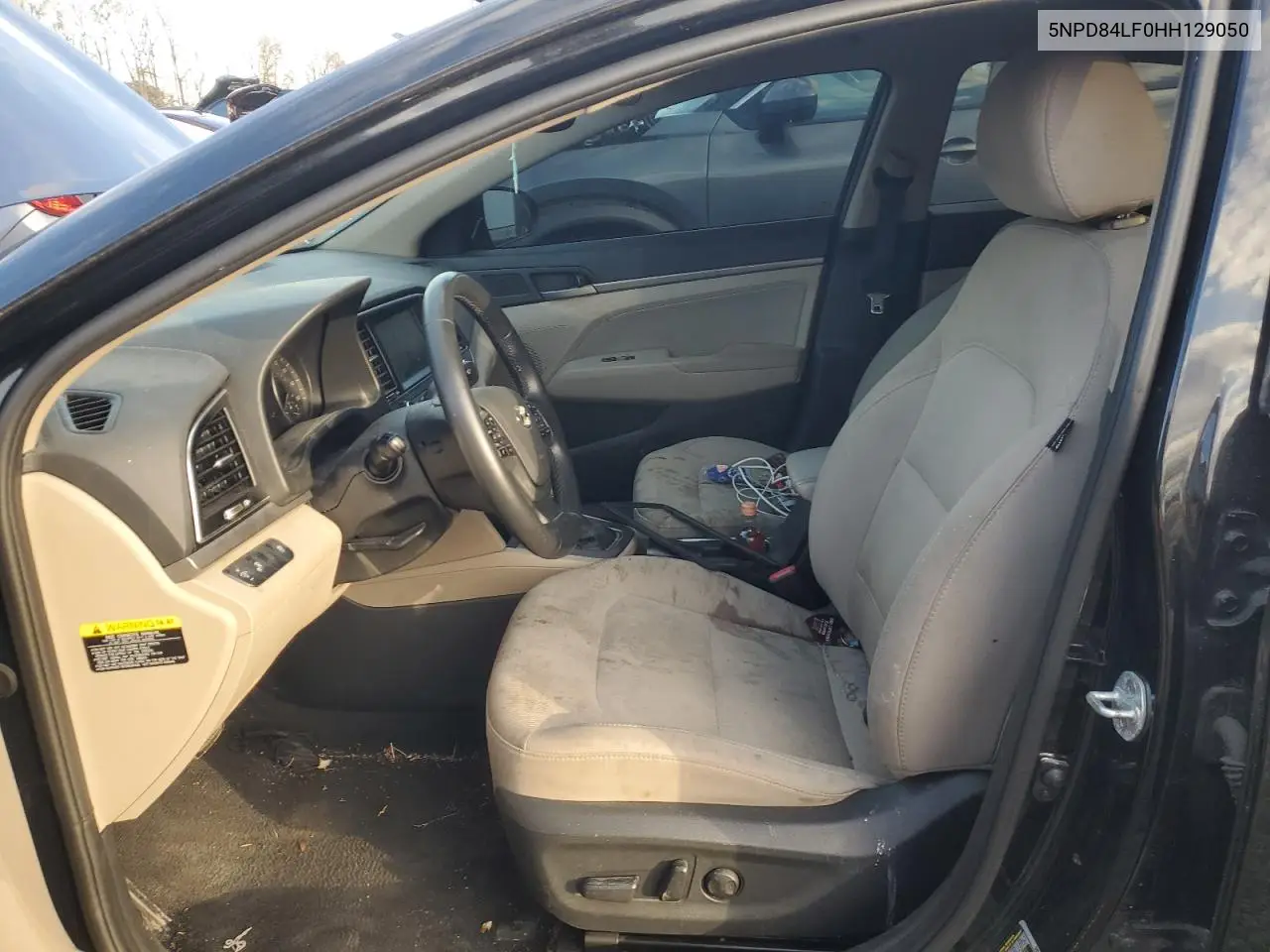 5NPD84LF0HH129050 2017 Hyundai Elantra Se