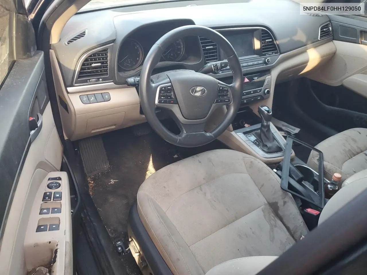 5NPD84LF0HH129050 2017 Hyundai Elantra Se