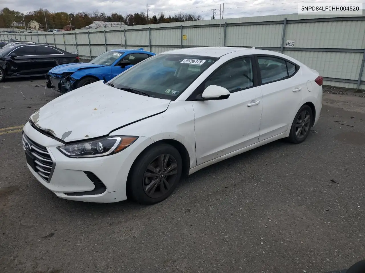 5NPD84LF0HH004520 2017 Hyundai Elantra Se