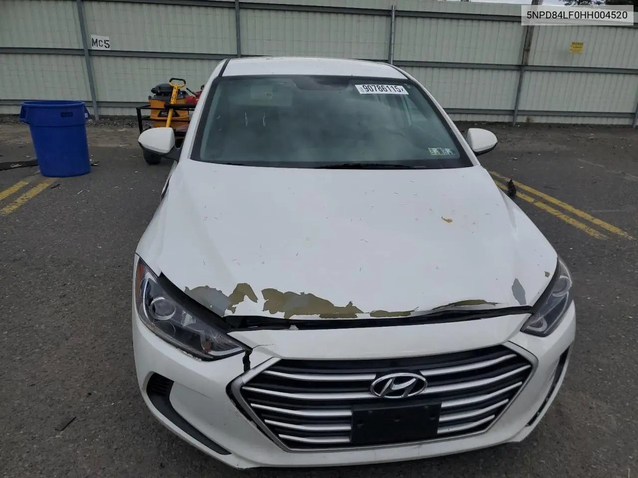 5NPD84LF0HH004520 2017 Hyundai Elantra Se