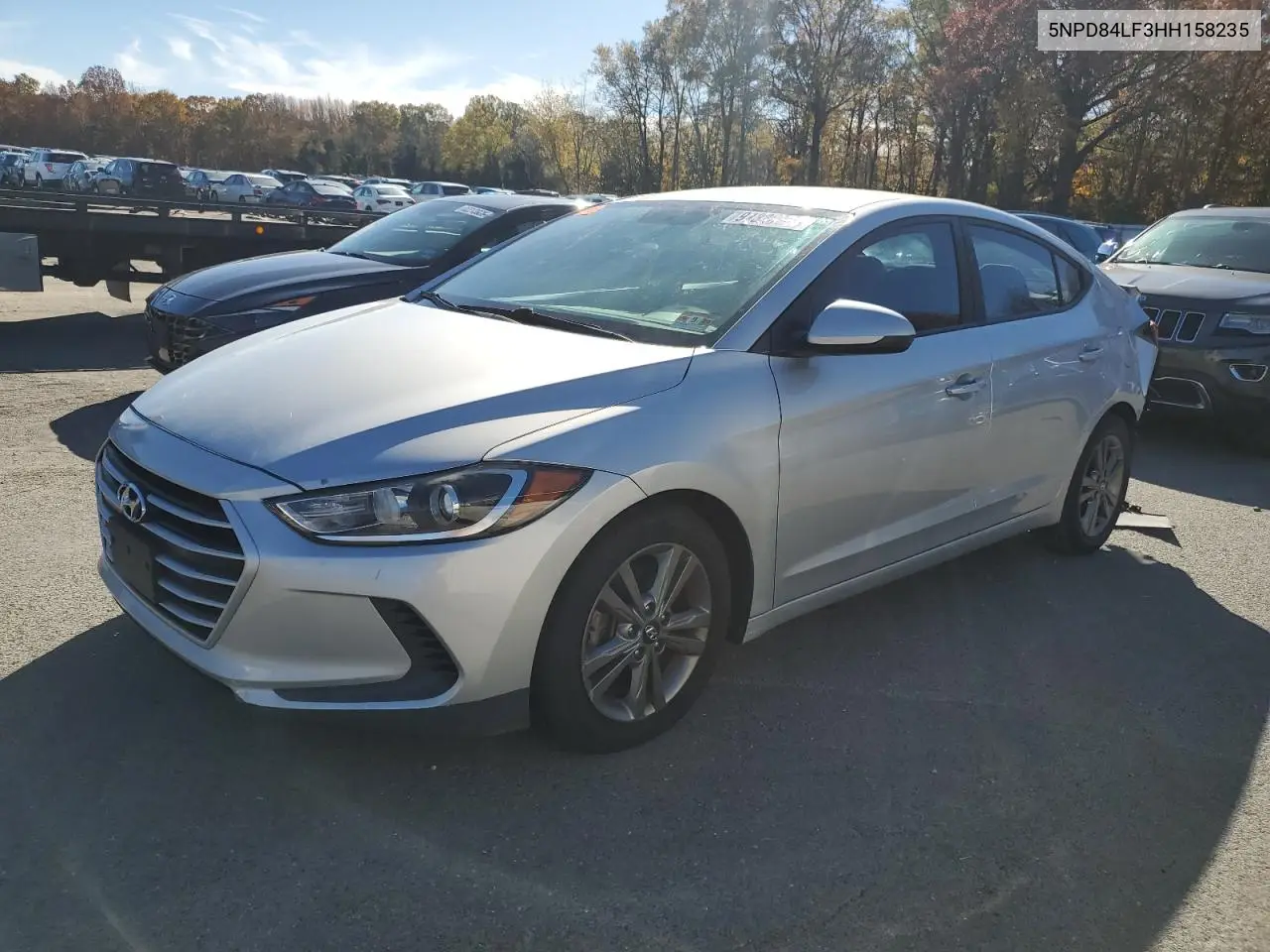 5NPD84LF3HH158235 2017 Hyundai Elantra Se