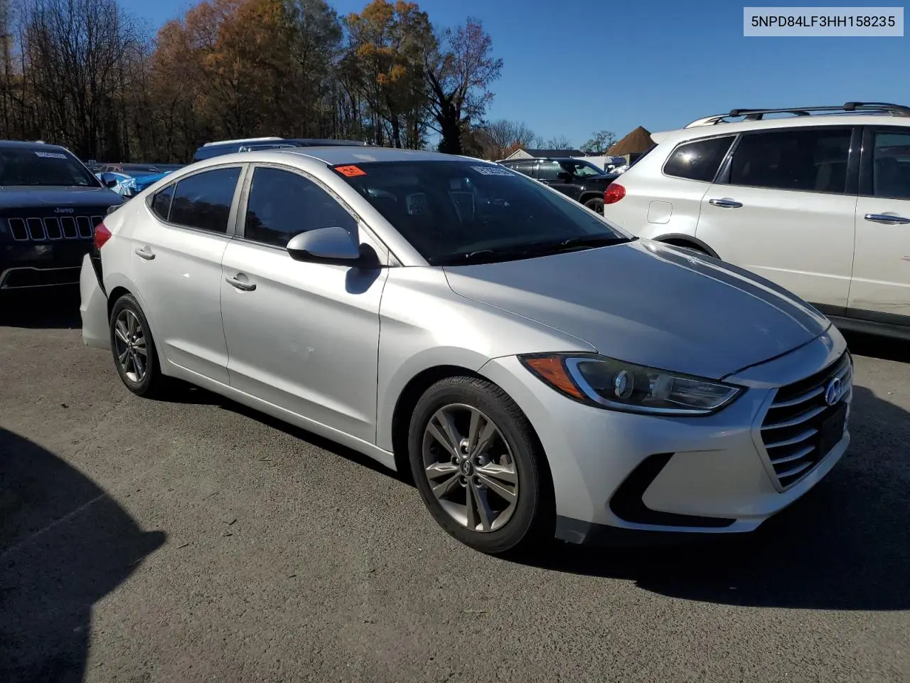 5NPD84LF3HH158235 2017 Hyundai Elantra Se