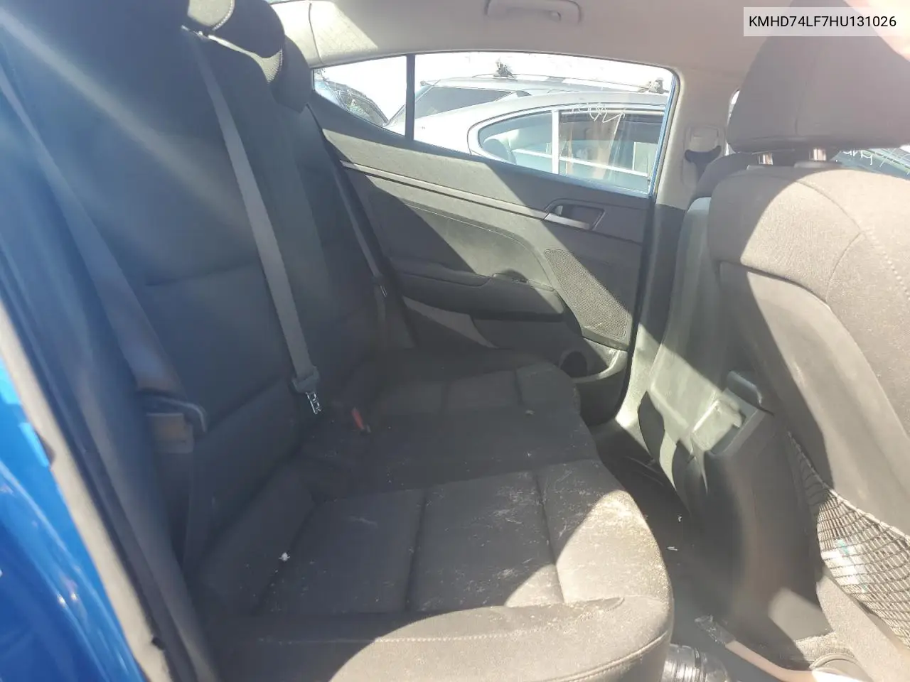 KMHD74LF7HU131026 2017 Hyundai Elantra Se