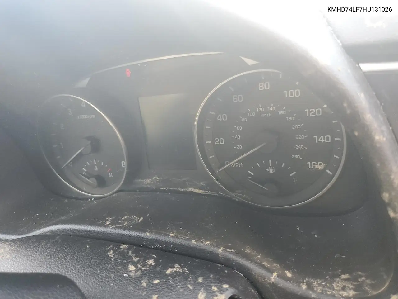 KMHD74LF7HU131026 2017 Hyundai Elantra Se