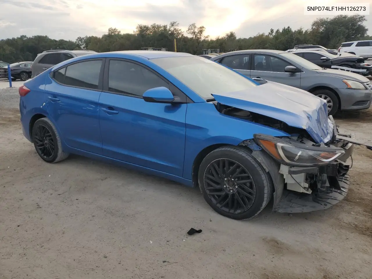 5NPD74LF1HH126273 2017 Hyundai Elantra Se