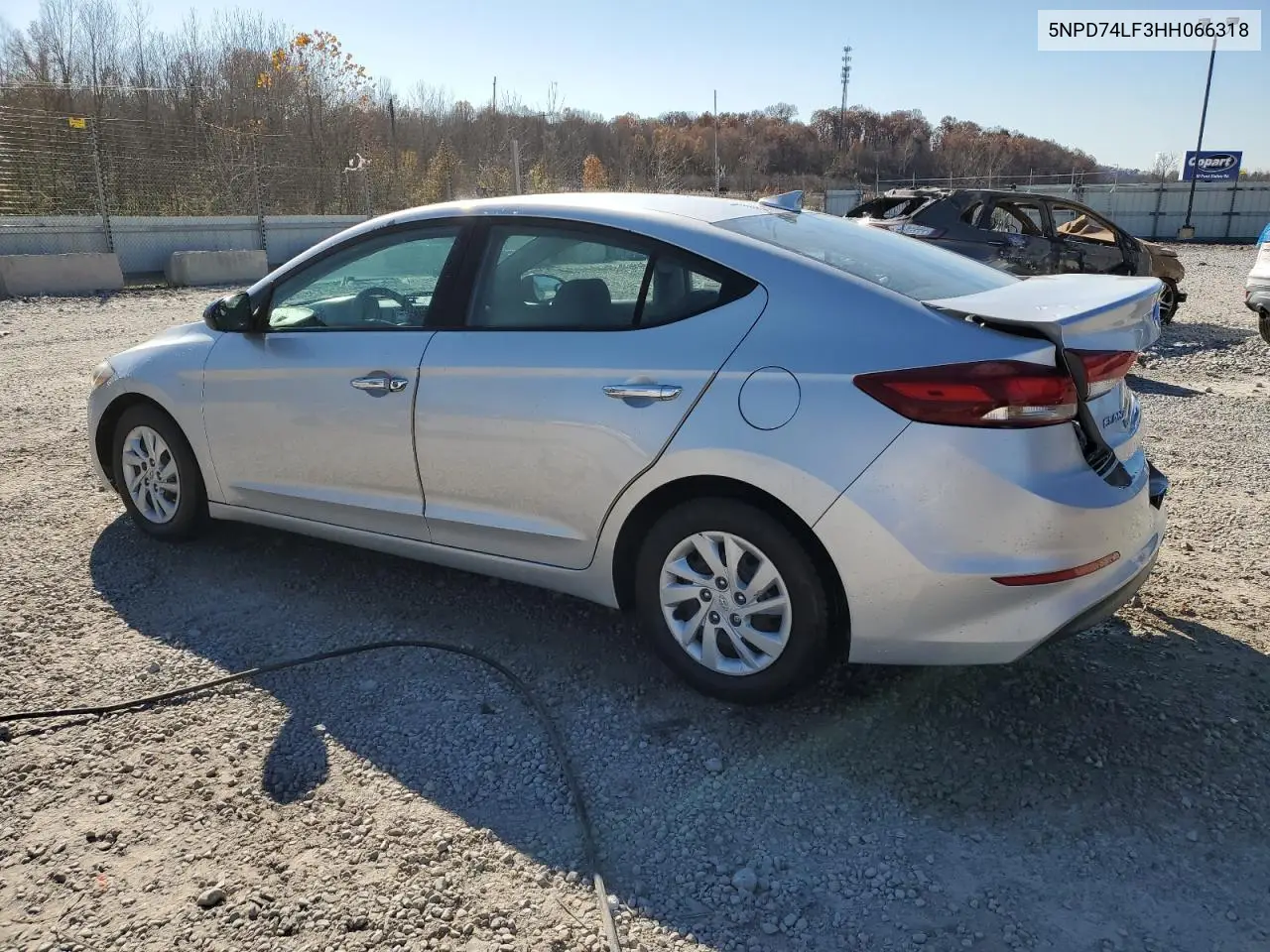 5NPD74LF3HH066318 2017 Hyundai Elantra Se