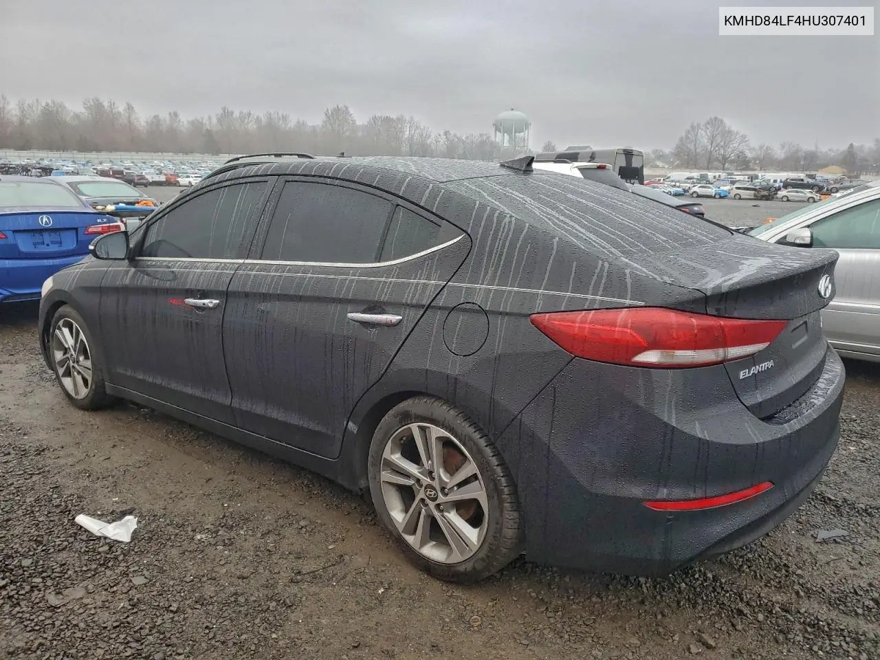 KMHD84LF4HU307401 2017 Hyundai Elantra Se