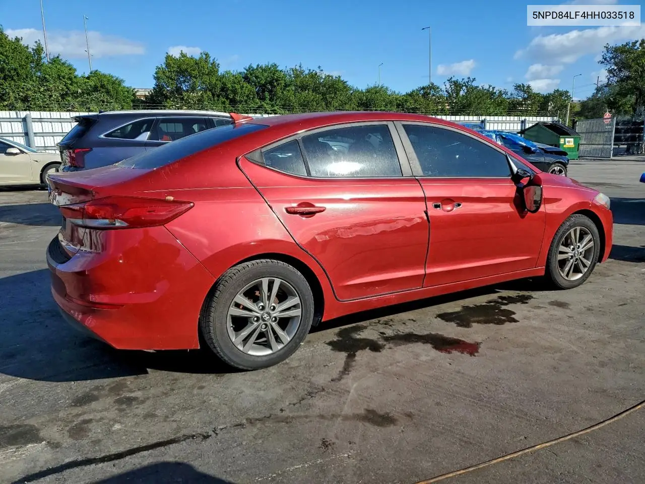 5NPD84LF4HH033518 2017 Hyundai Elantra Se
