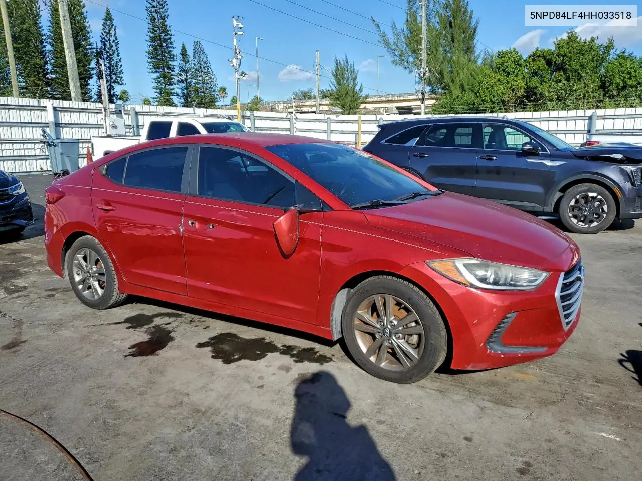 5NPD84LF4HH033518 2017 Hyundai Elantra Se