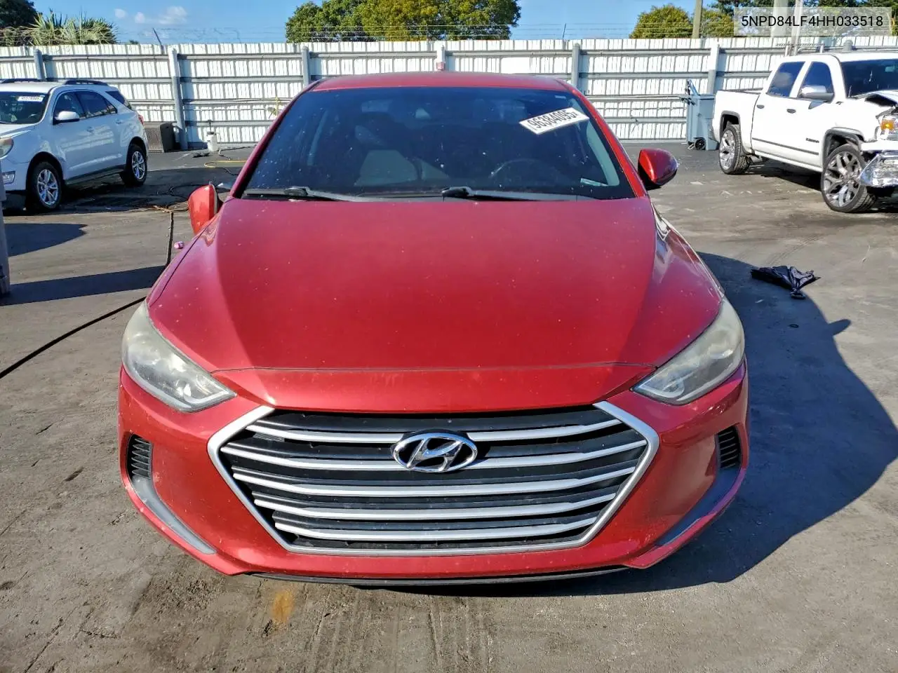 5NPD84LF4HH033518 2017 Hyundai Elantra Se