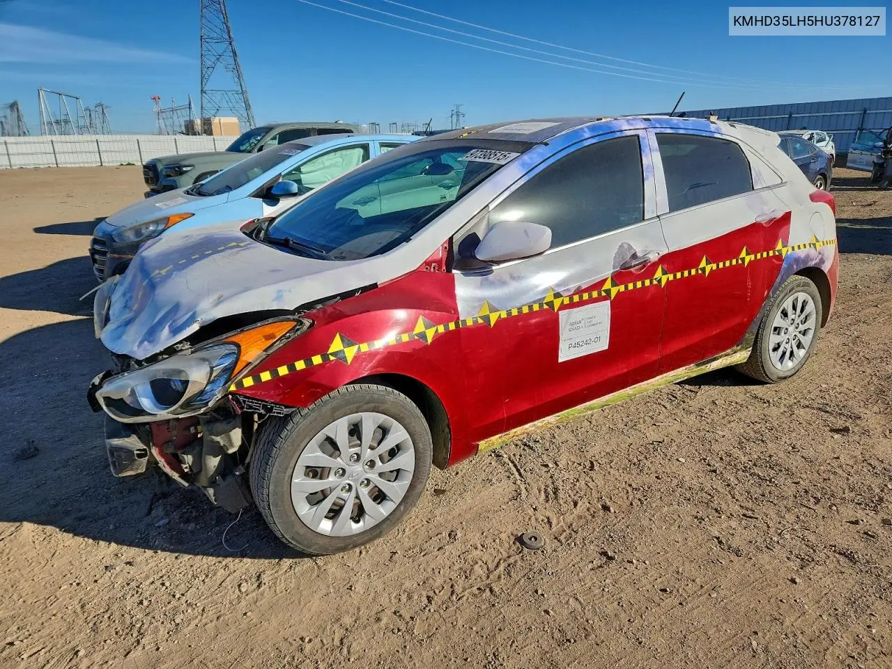 KMHD35LH5HU378127 2017 Hyundai Elantra Gt
