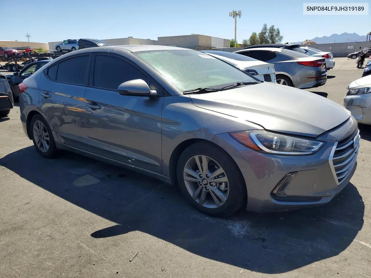 2018 Hyundai Elantra Value Edition VIN: 5NPD84LF9JH319189 Lot: 56818696
