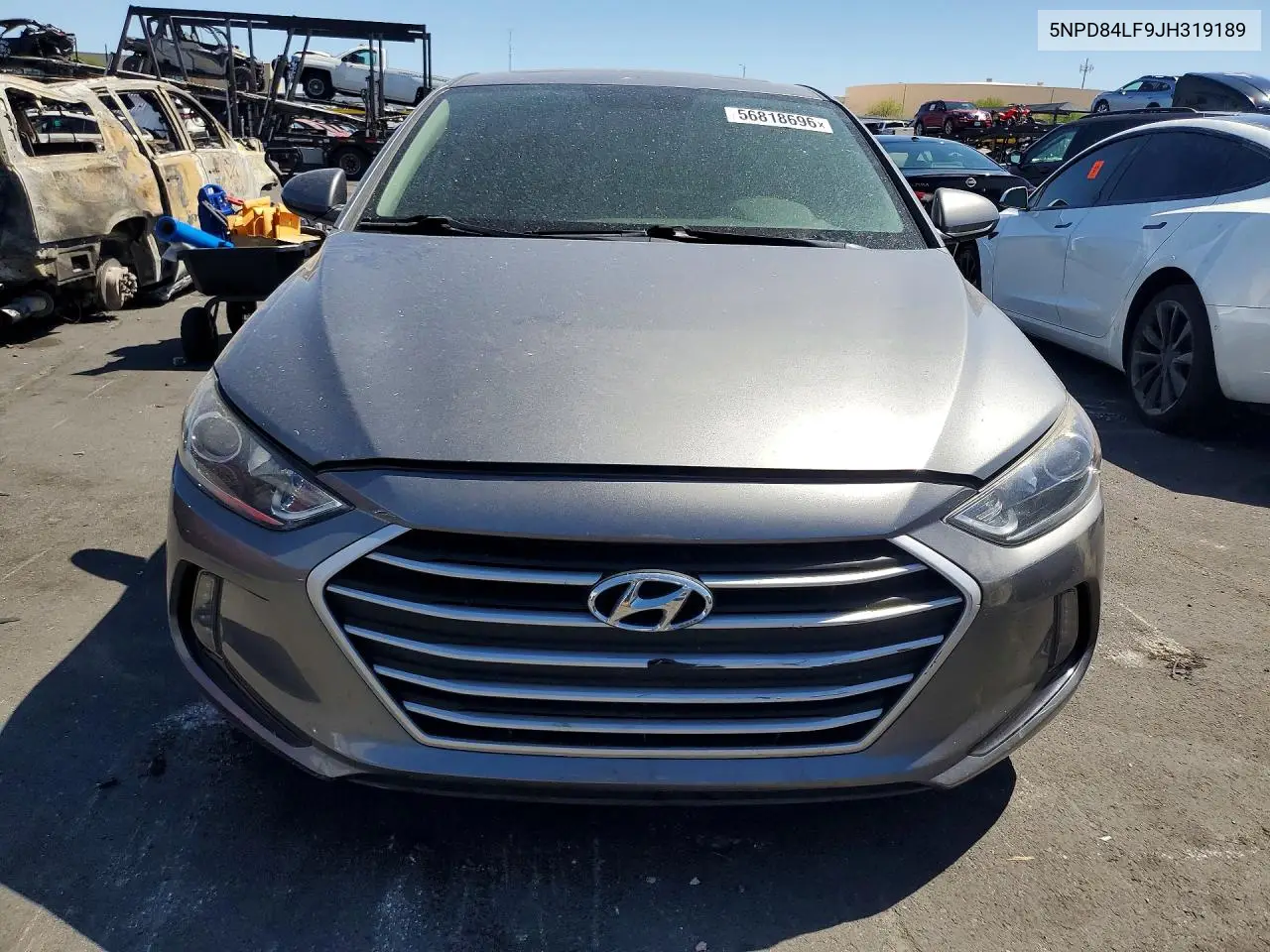 2018 Hyundai Elantra Value Edition VIN: 5NPD84LF9JH319189 Lot: 56818696