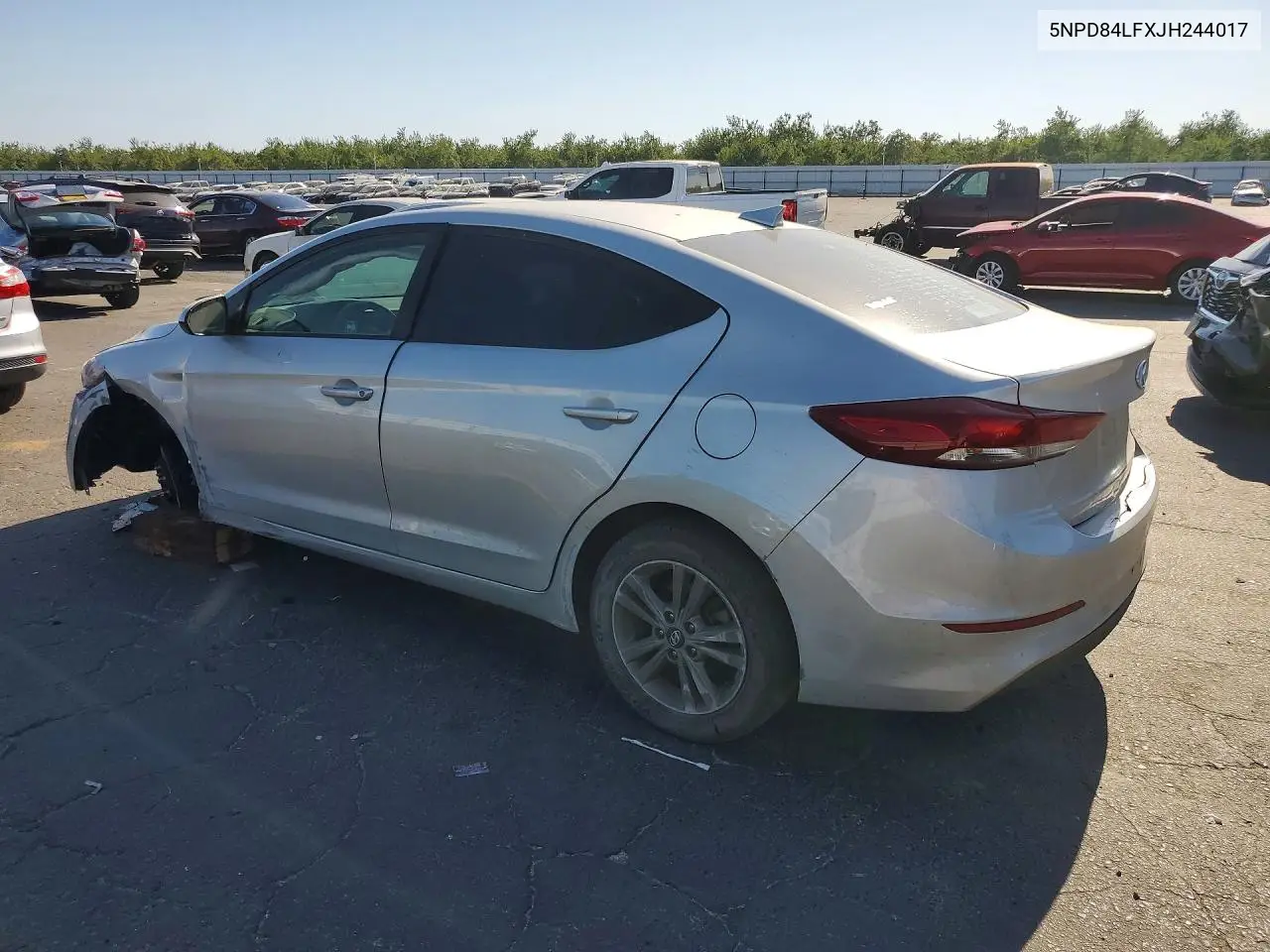 2018 Hyundai Elantra Sel VIN: 5NPD84LFXJH244017 Lot: 57379936