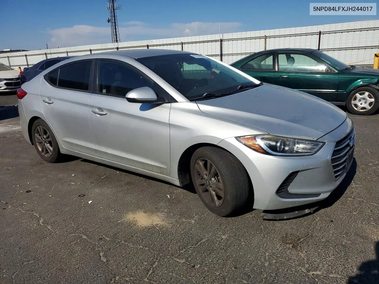 2018 Hyundai Elantra Sel VIN: 5NPD84LFXJH244017 Lot: 57379936