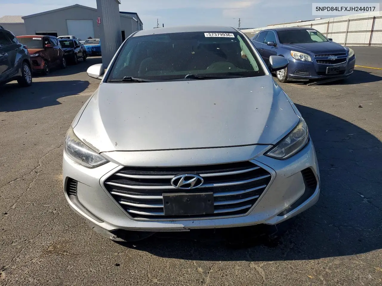 2018 Hyundai Elantra Sel VIN: 5NPD84LFXJH244017 Lot: 57379936