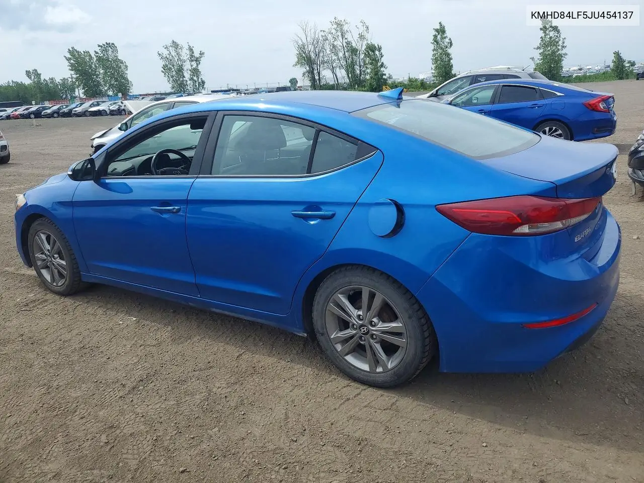 2018 Hyundai Elantra Sel VIN: KMHD84LF5JU454137 Lot: 59369646