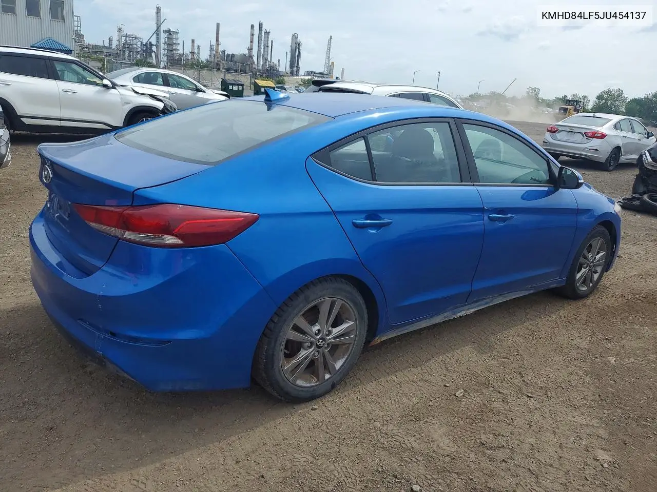 2018 Hyundai Elantra Sel VIN: KMHD84LF5JU454137 Lot: 59369646