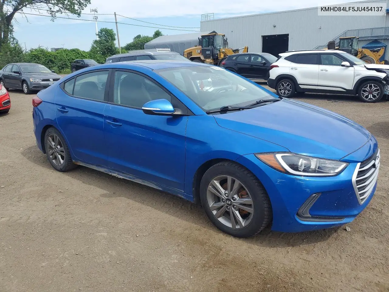 2018 Hyundai Elantra Sel VIN: KMHD84LF5JU454137 Lot: 59369646