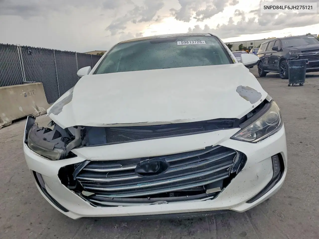 2018 Hyundai Elantra Value Edition VIN: 5NPD84LF6JH275121 Lot: 59813726