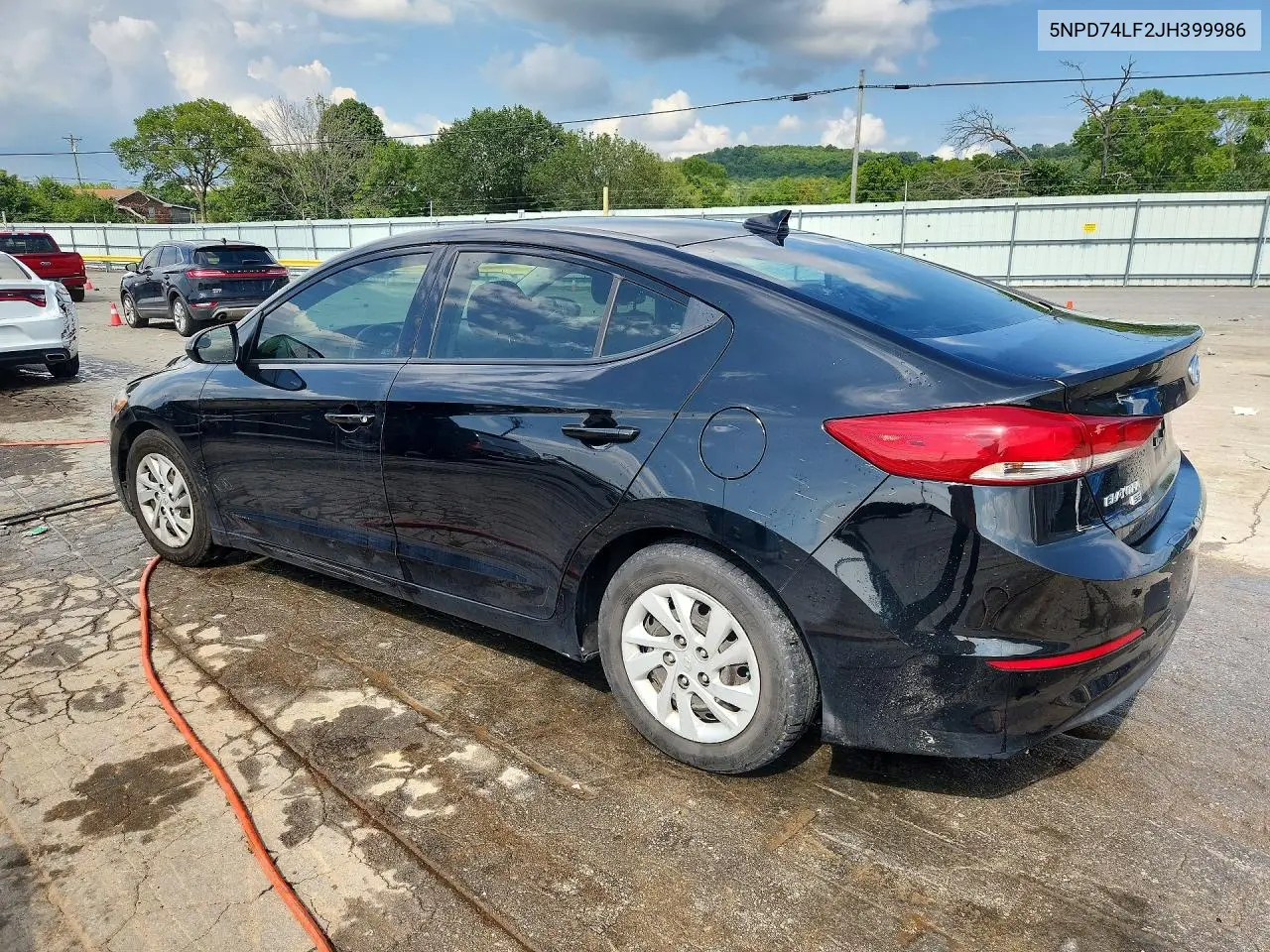 2018 Hyundai Elantra Se VIN: 5NPD74LF2JH399986 Lot: 60496146