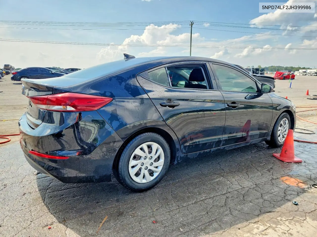 2018 Hyundai Elantra Se VIN: 5NPD74LF2JH399986 Lot: 60496146