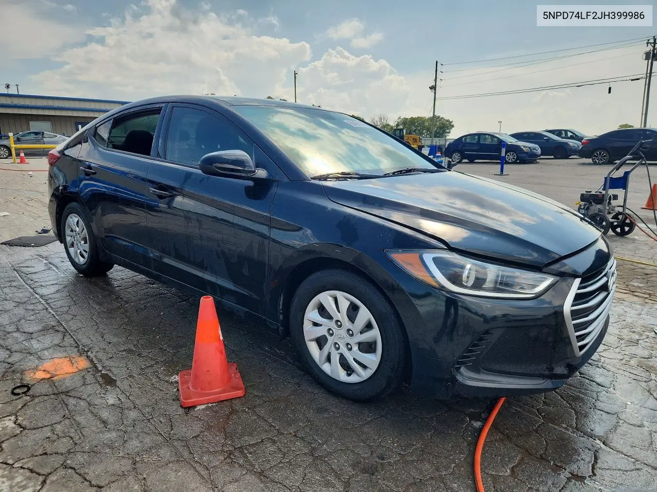 2018 Hyundai Elantra Se VIN: 5NPD74LF2JH399986 Lot: 60496146