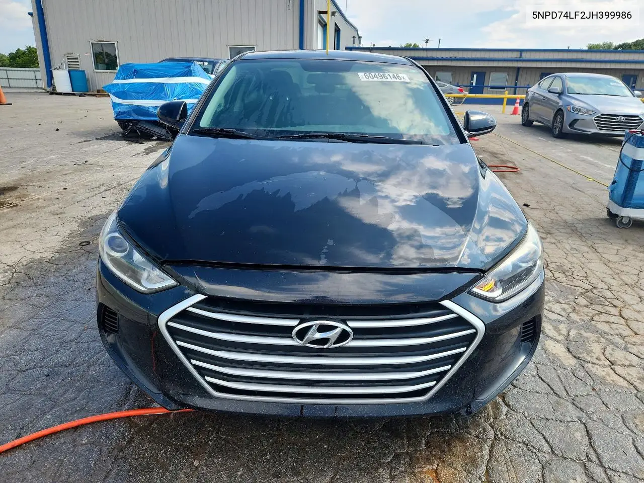 2018 Hyundai Elantra Se VIN: 5NPD74LF2JH399986 Lot: 60496146