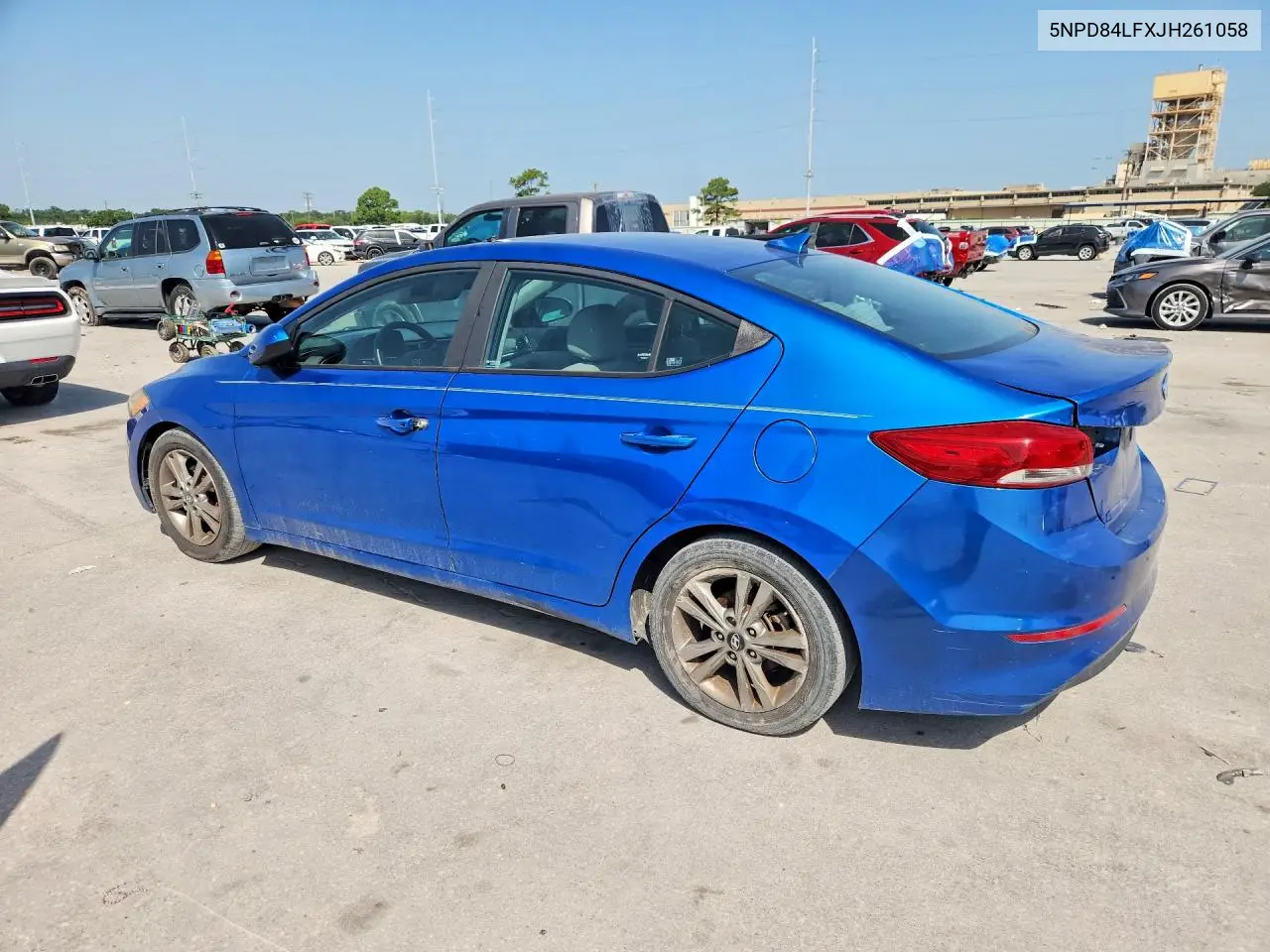 2018 Hyundai Elantra Value Edition VIN: 5NPD84LFXJH261058 Lot: 61853856