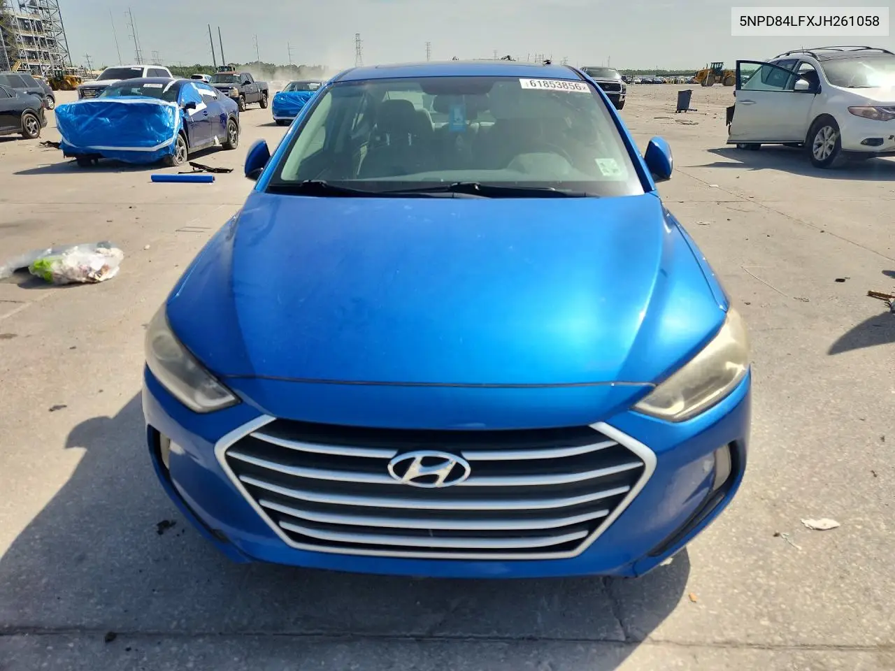 2018 Hyundai Elantra Value Edition VIN: 5NPD84LFXJH261058 Lot: 61853856