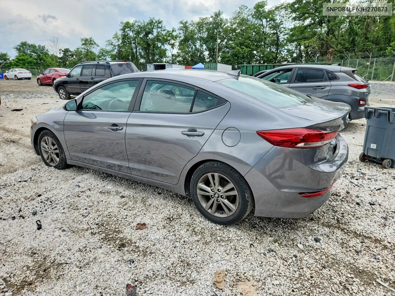 2018 Hyundai Elantra Value Edition VIN: 5NPD84LF6JH270873 Lot: 61930206