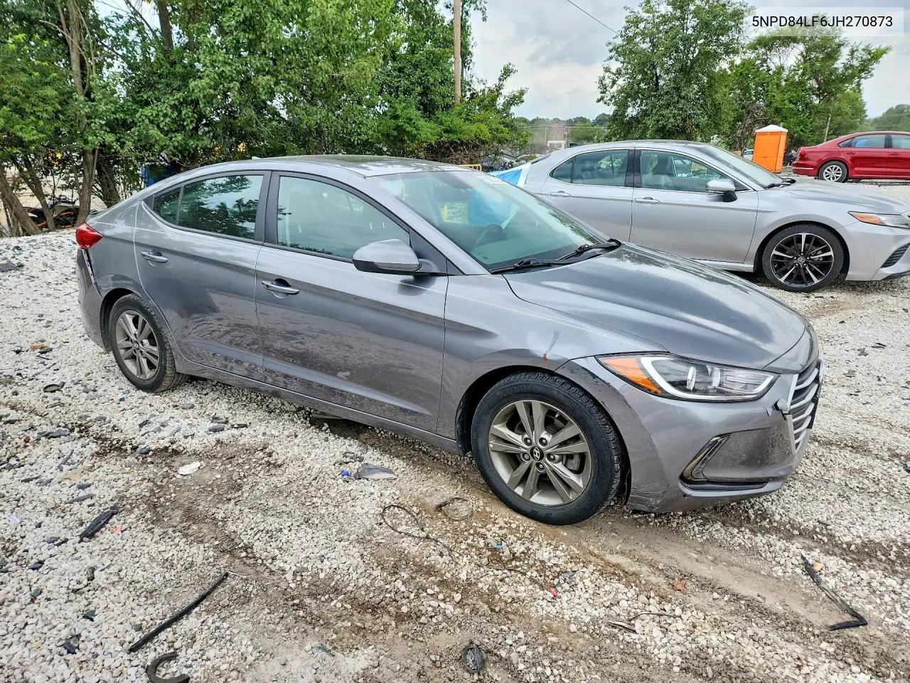 2018 Hyundai Elantra Value Edition VIN: 5NPD84LF6JH270873 Lot: 61930206
