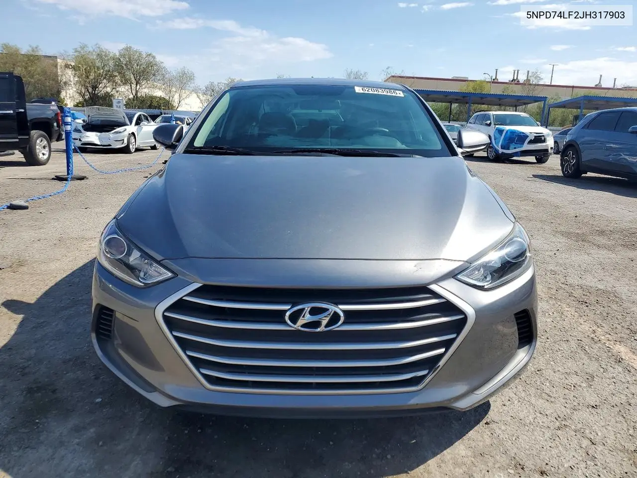 2018 Hyundai Elantra Se VIN: 5NPD74LF2JH317903 Lot: 62083986