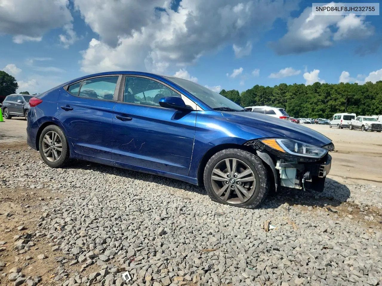 2018 Hyundai Elantra Sel VIN: 5NPD84LF8JH232755 Lot: 62125666