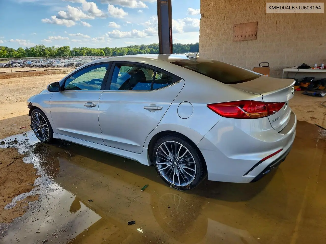 2018 Hyundai Elantra Sport VIN: KMHD04LB7JU503164 Lot: 62211076