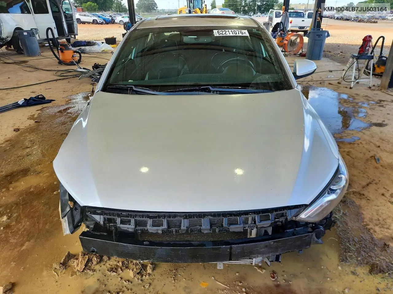 2018 Hyundai Elantra Sport VIN: KMHD04LB7JU503164 Lot: 62211076