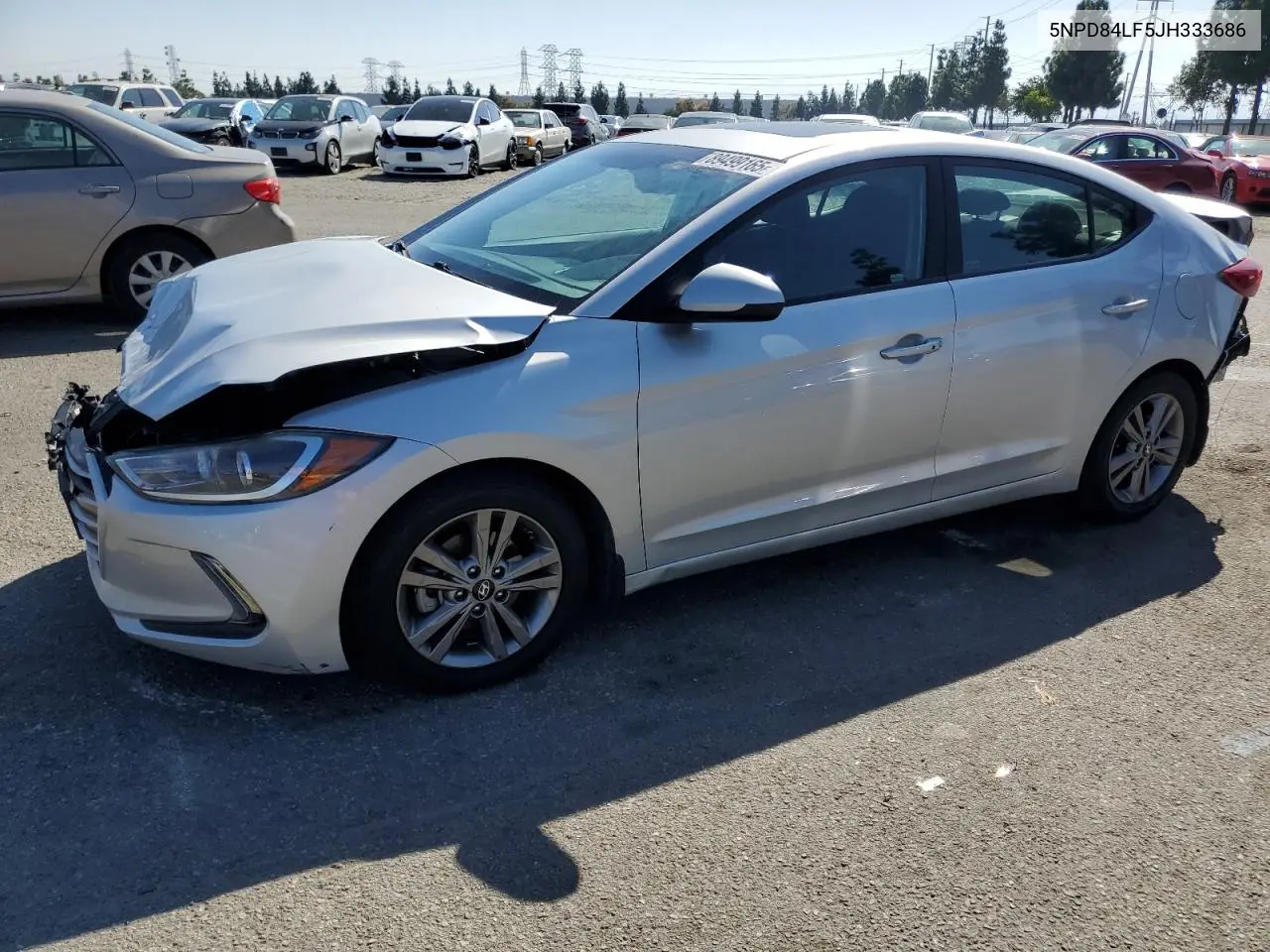 5NPD84LF5JH333686 2018 Hyundai Elantra Sel