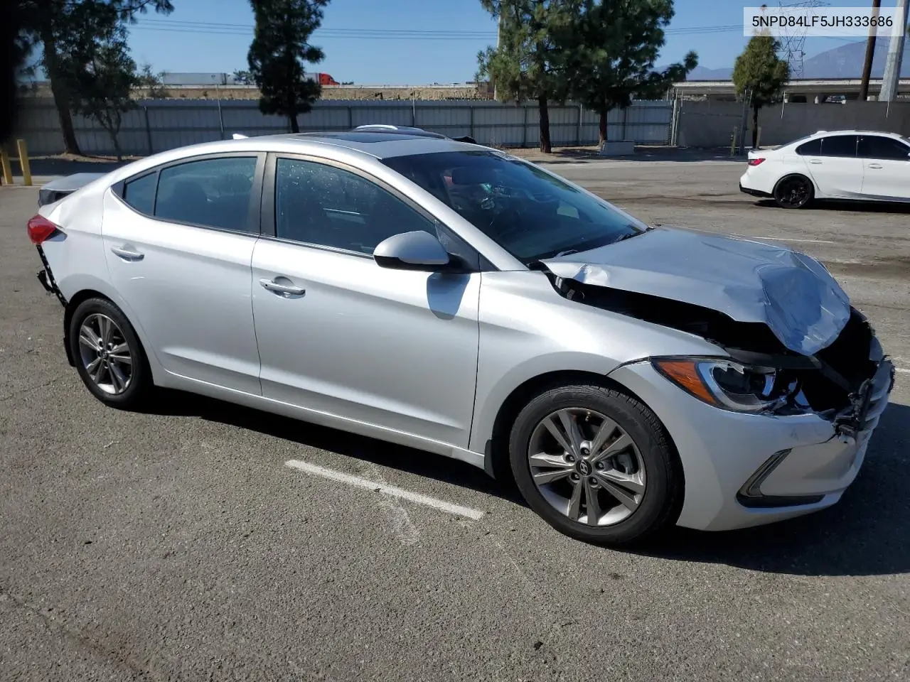 5NPD84LF5JH333686 2018 Hyundai Elantra Sel