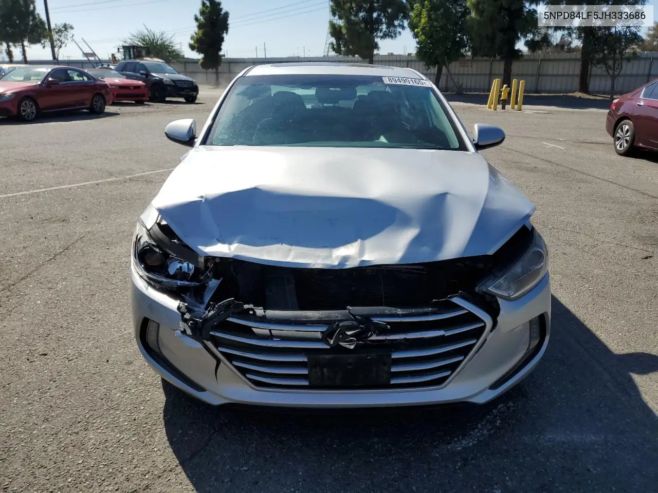 5NPD84LF5JH333686 2018 Hyundai Elantra Sel