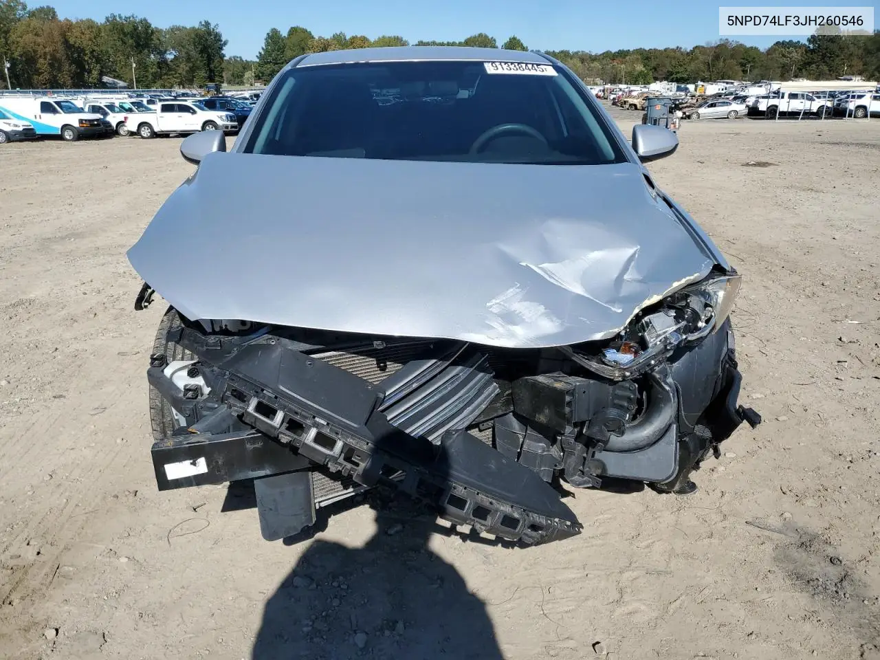 5NPD74LF3JH260546 2018 Hyundai Elantra Se