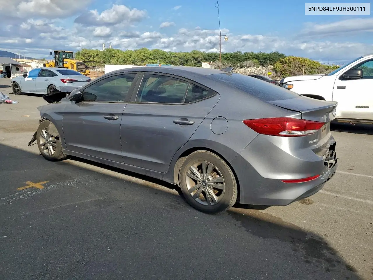 5NPD84LF9JH300111 2018 Hyundai Elantra Sel