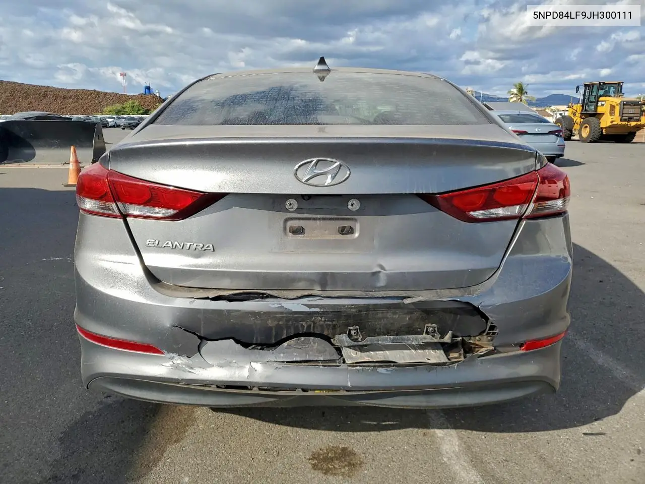 5NPD84LF9JH300111 2018 Hyundai Elantra Sel