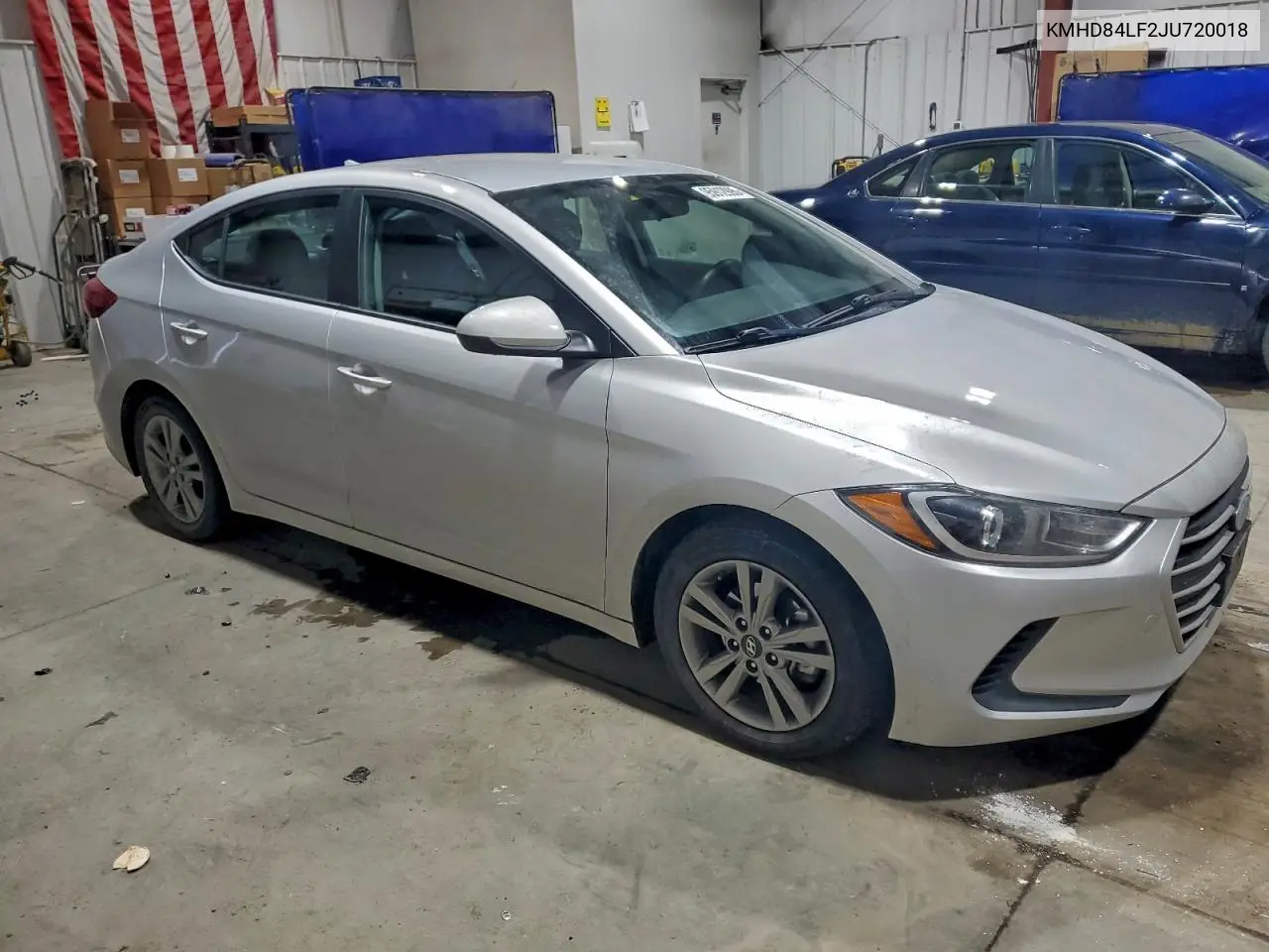 KMHD84LF2JU720018 2018 Hyundai Elantra Sel