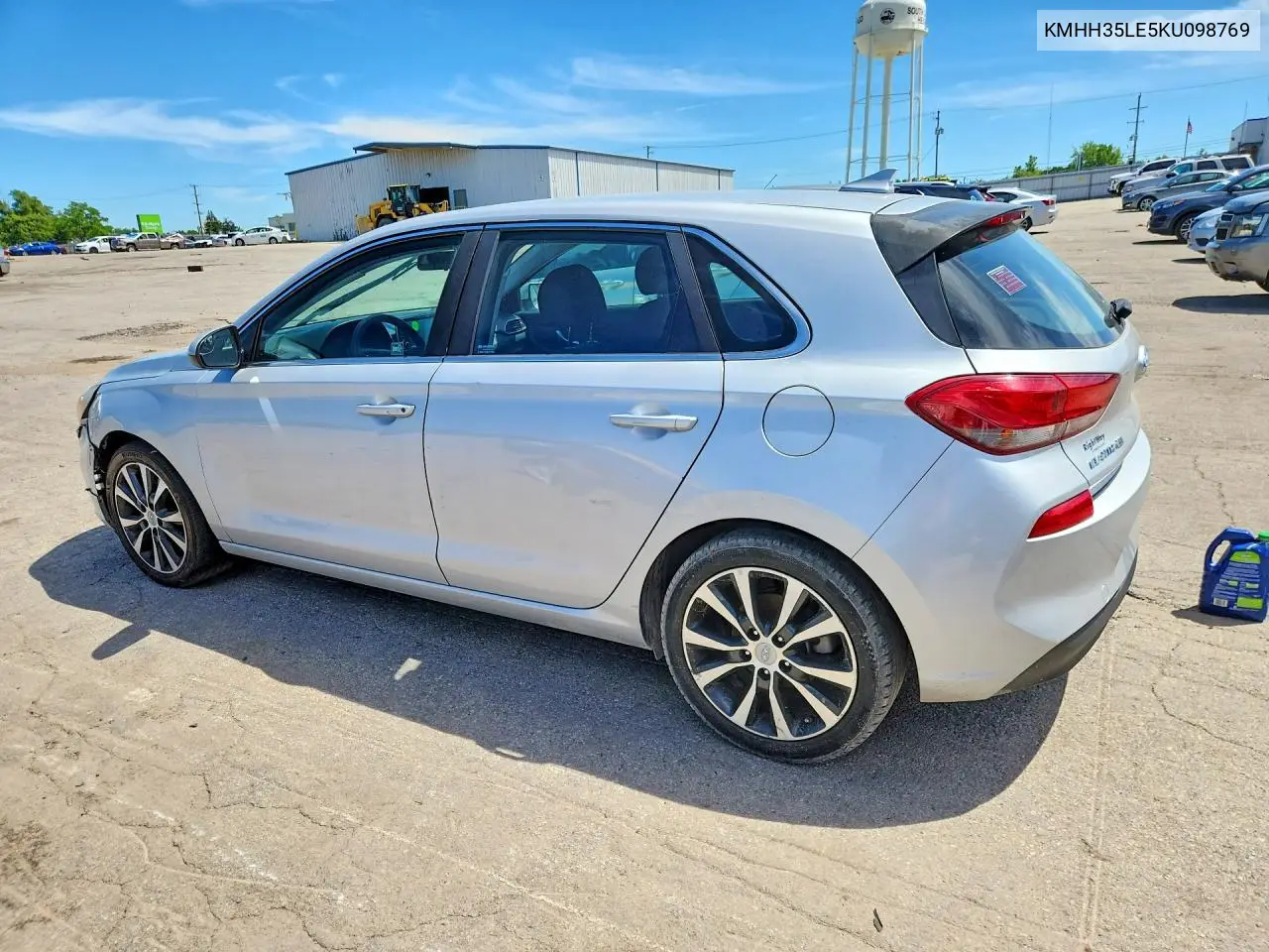 2019 Hyundai Elantra Gt Base VIN: KMHH35LE5KU098769 Lot: 55938766