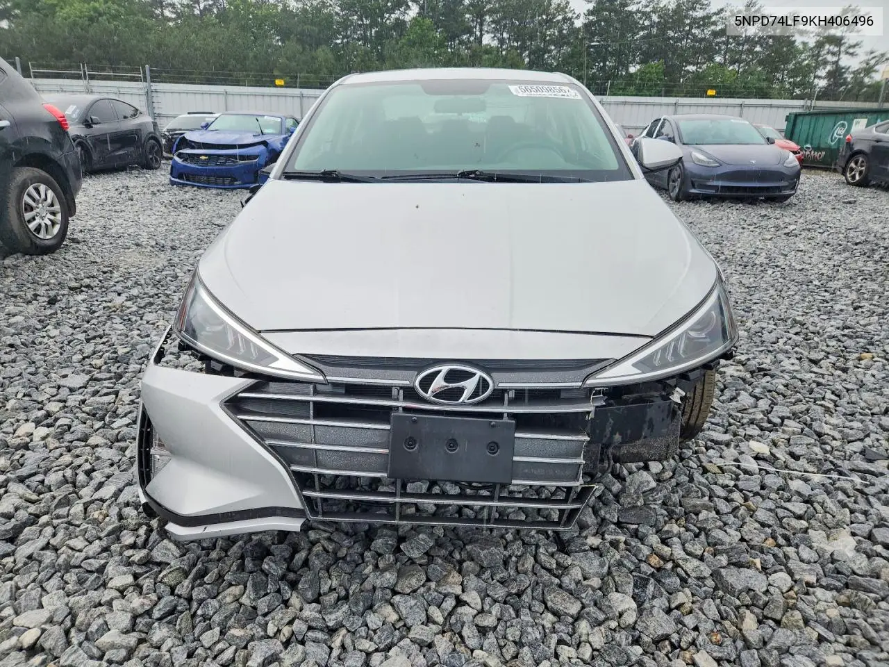 5NPD74LF9KH406496 2019 Hyundai Elantra Se