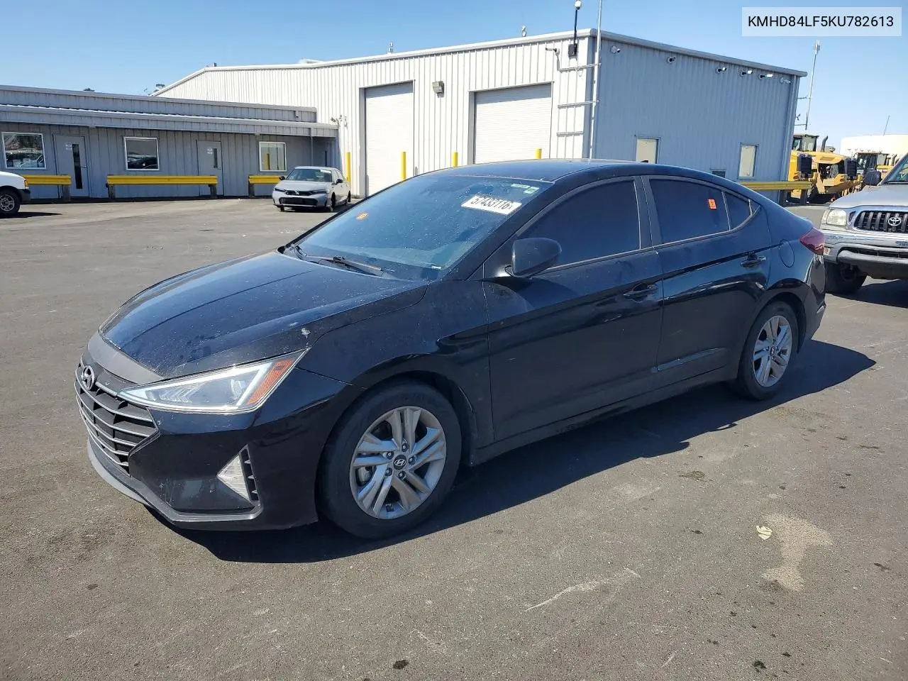 2019 Hyundai Elantra Sel VIN: KMHD84LF5KU782613 Lot: 57433116