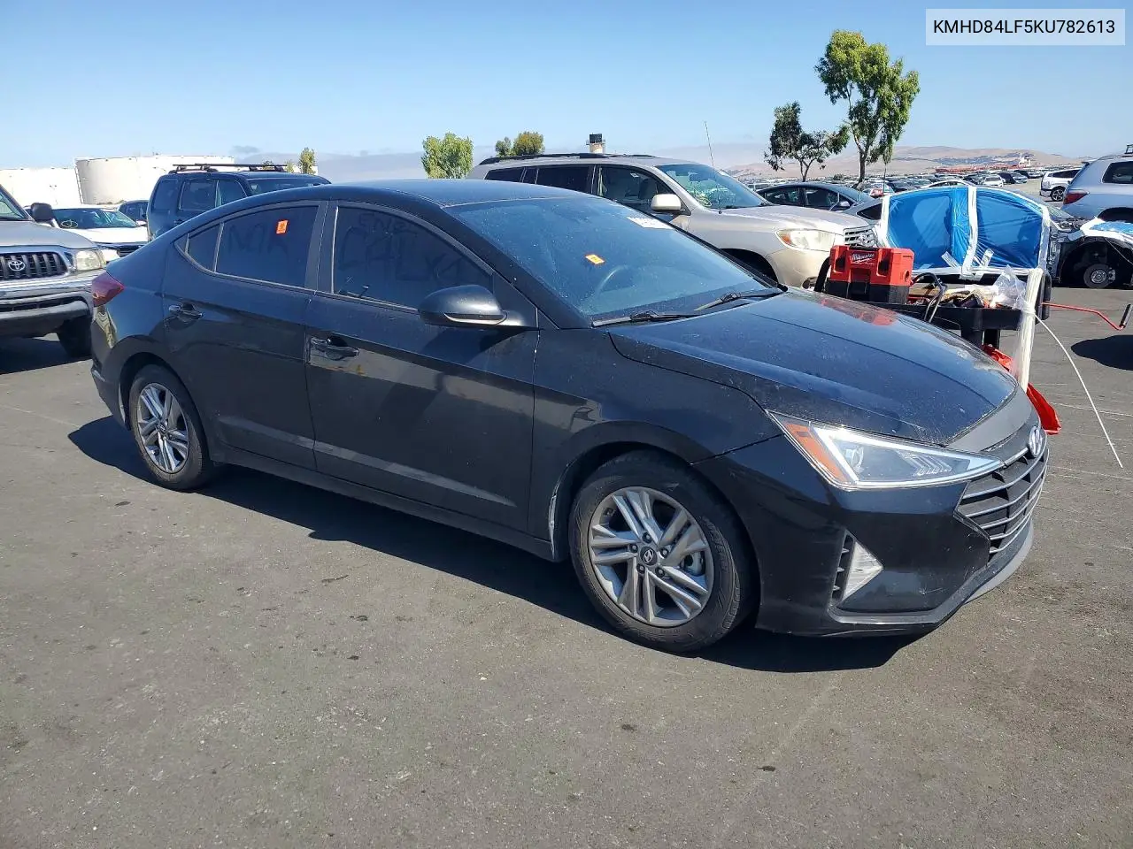 2019 Hyundai Elantra Sel VIN: KMHD84LF5KU782613 Lot: 57433116