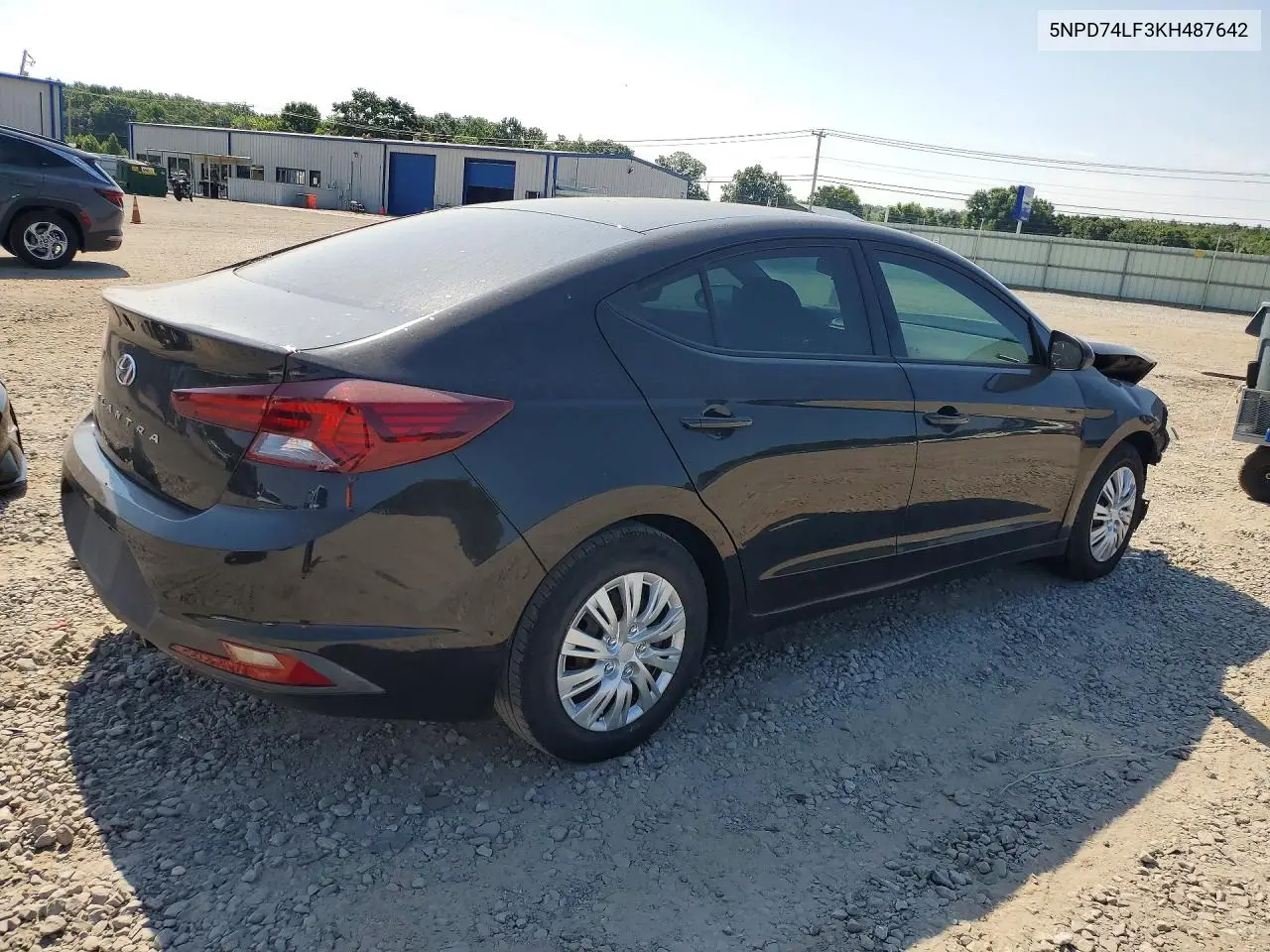 2019 Hyundai Elantra Se VIN: 5NPD74LF3KH487642 Lot: 59845876
