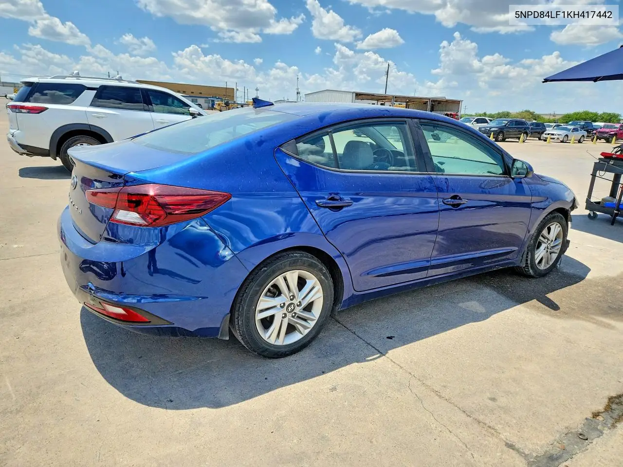 2019 Hyundai Elantra Value Edition VIN: 5NPD84LF1KH417442 Lot: 60160666