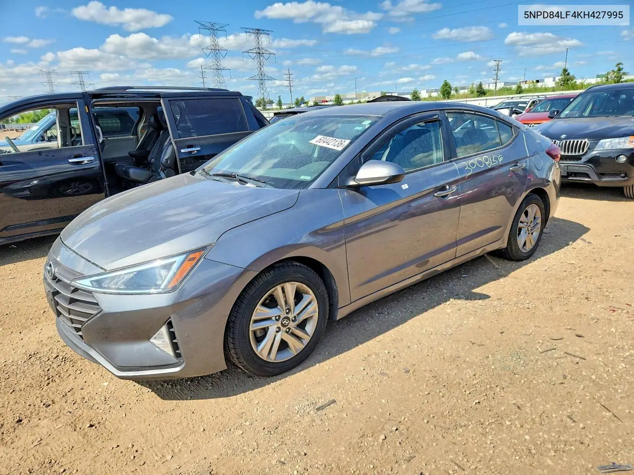 2019 Hyundai Elantra Sel VIN: 5NPD84LF4KH427995 Lot: 60442136